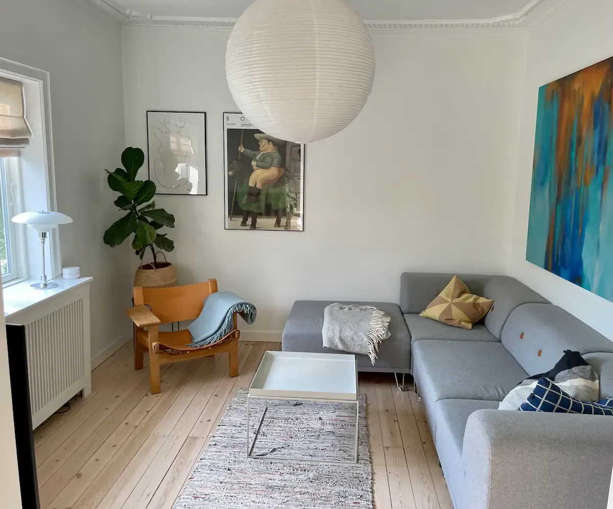 Fully furnished house close to the beach and the city center / Fuldt møbleret hus tæt på strand og centrum 