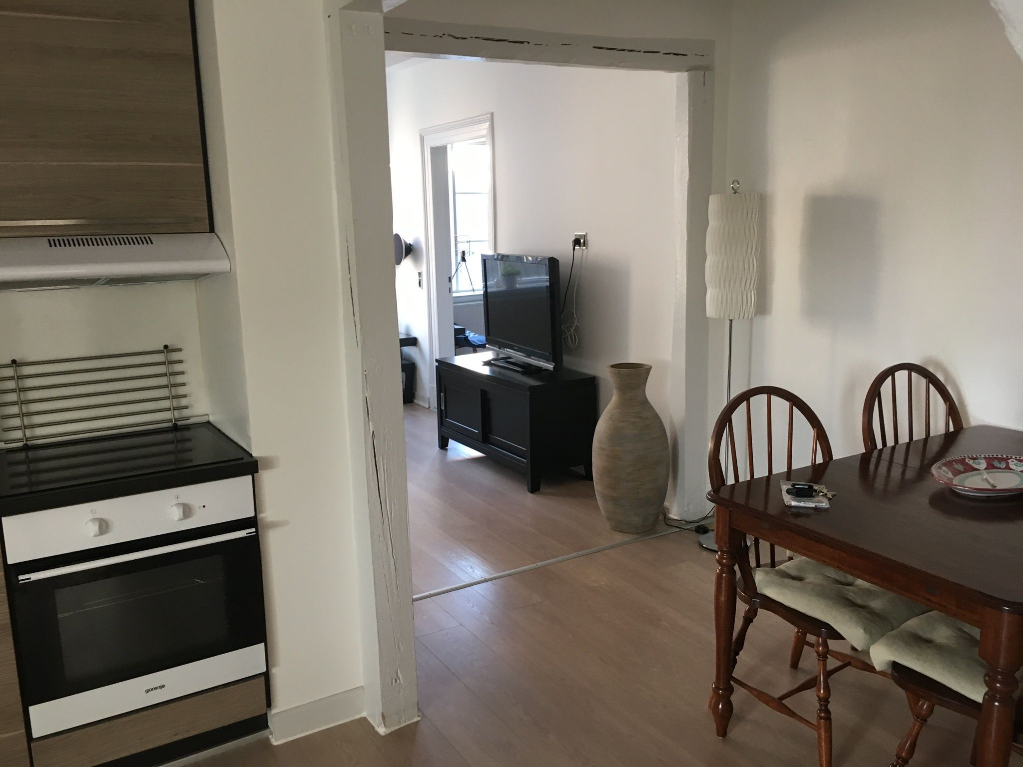 Midt i Sønderborg centrum, 100 m til strand og slot