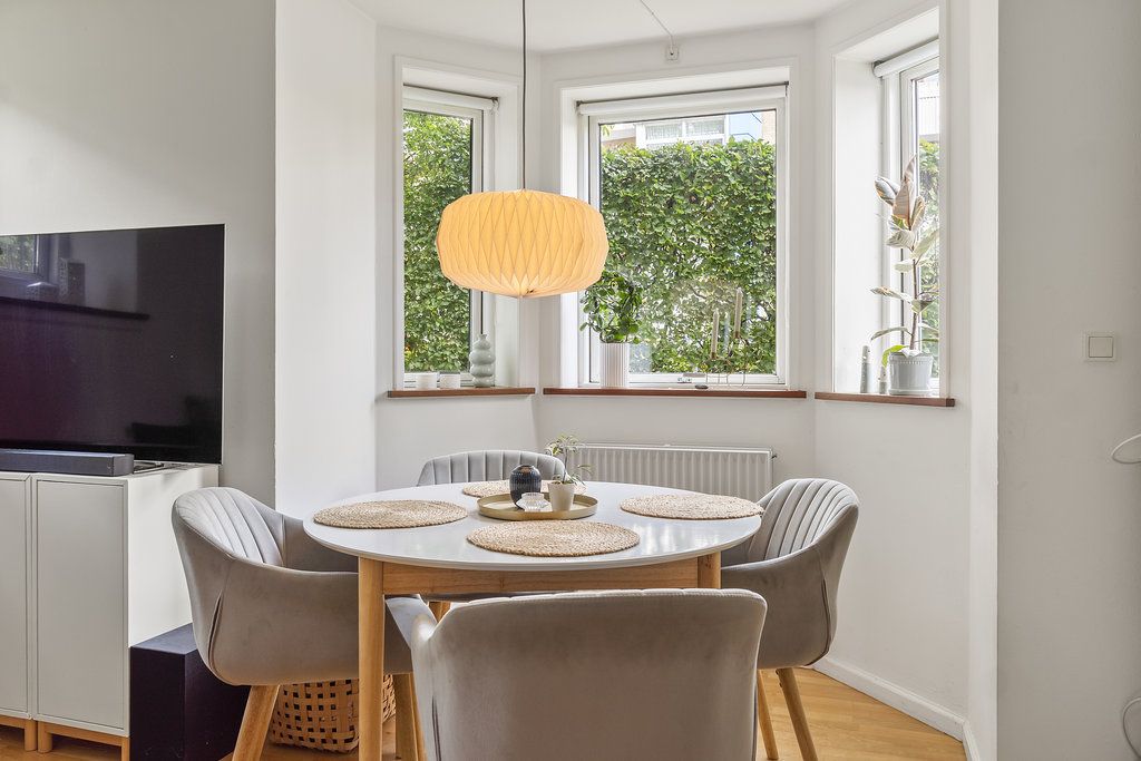 Villalejlighed med en yderst central beliggenhed