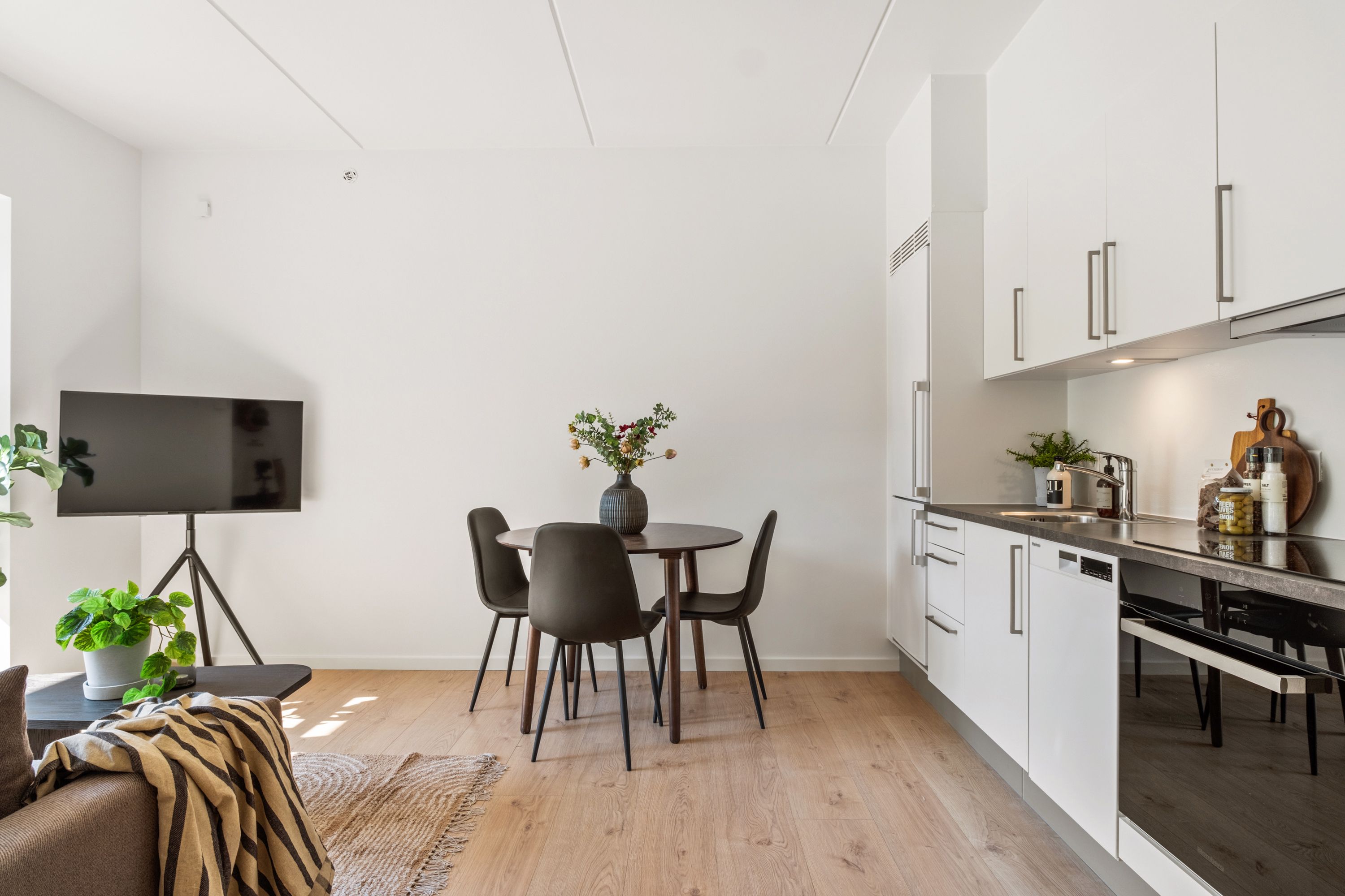 1,5 værelses med terrasse mod nordvest