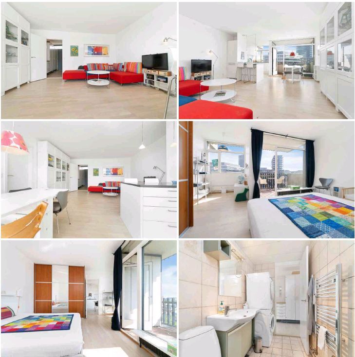 Spacious 2-Room Apartment in Østerbro with Stunning Harbour Views