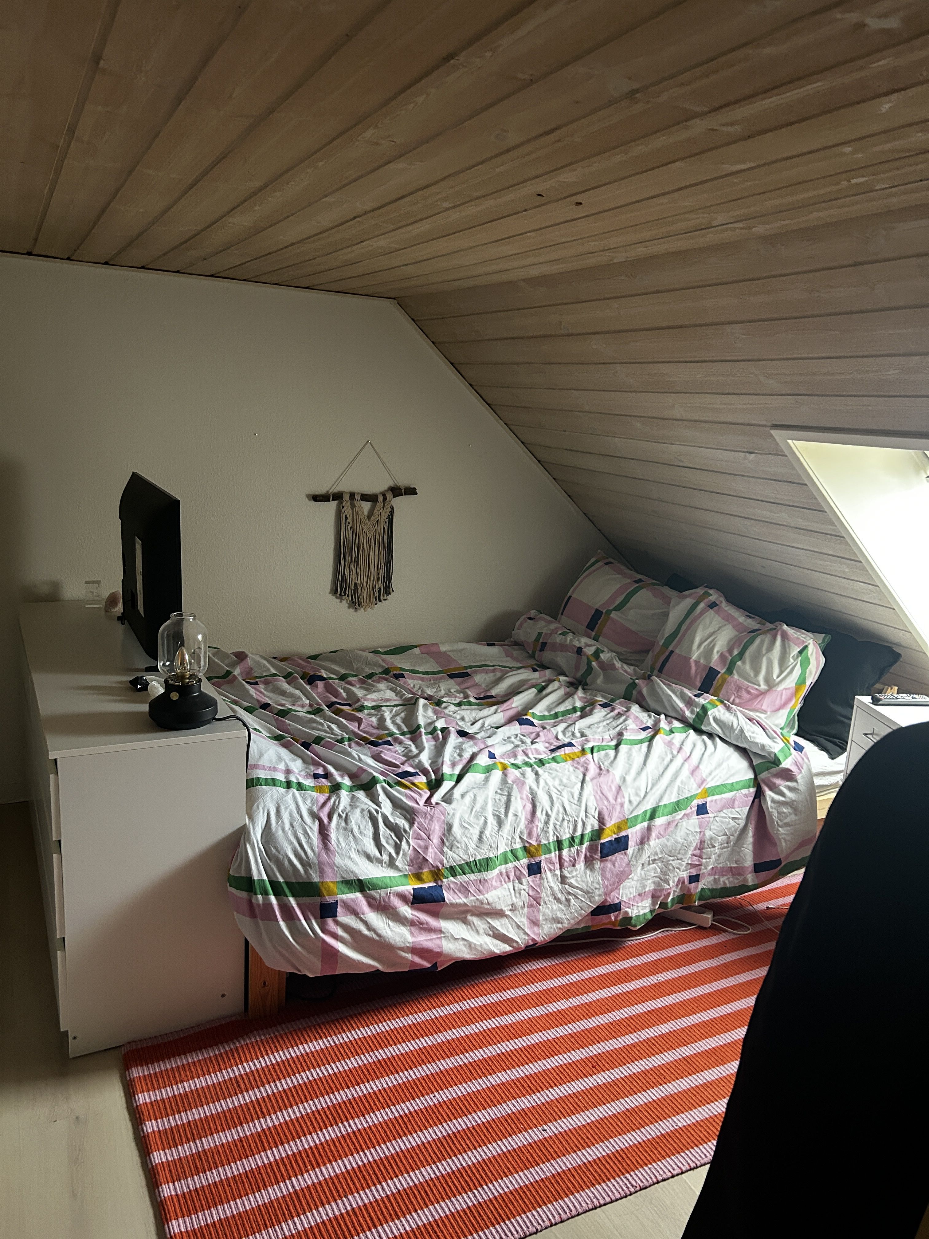 Den Gamle Biograf, lejlighed på 35 kvm + stor, højloftet hems