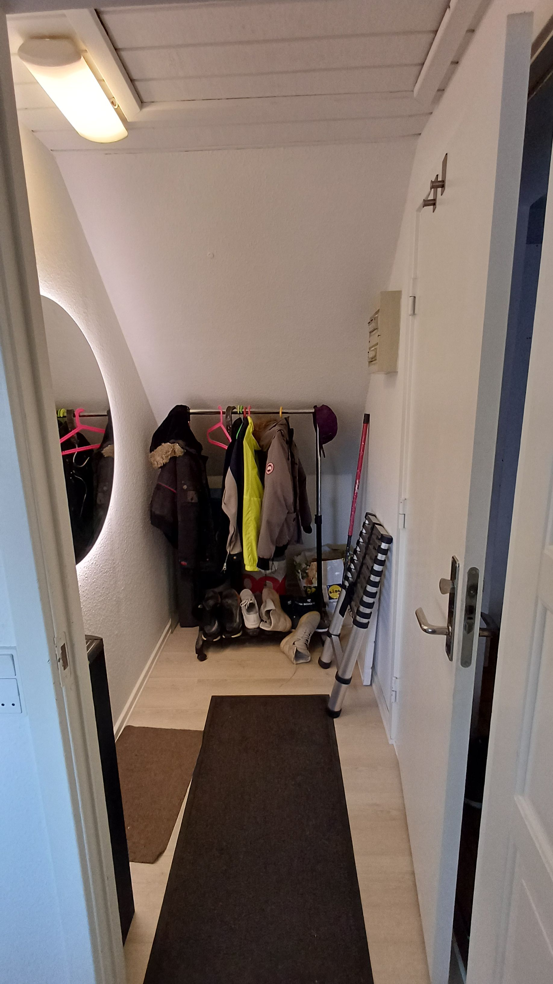 Velindrettet og lys lejlighed