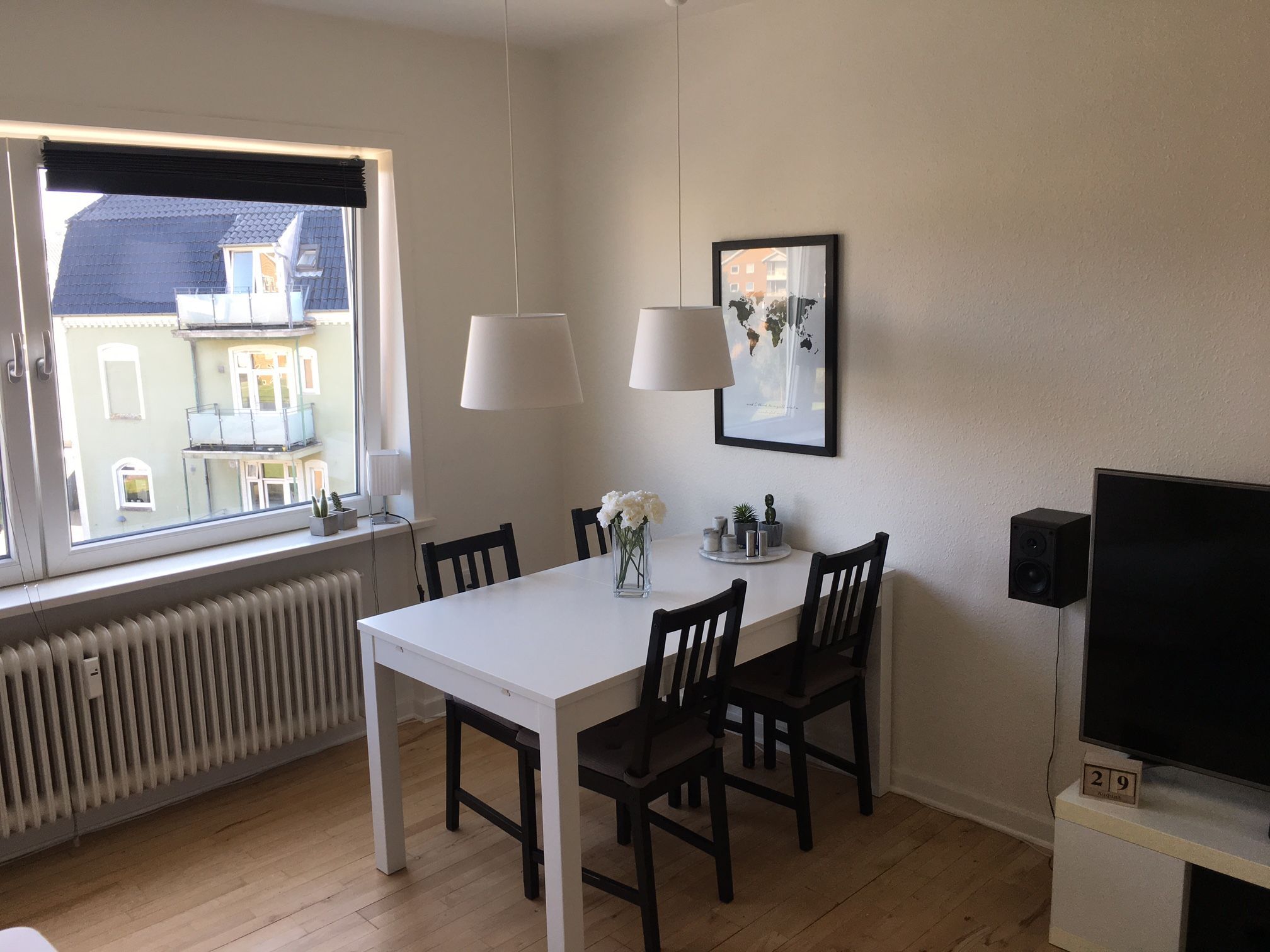 Nyere renoveret, rolig og centralt beliggende lejlighed. 