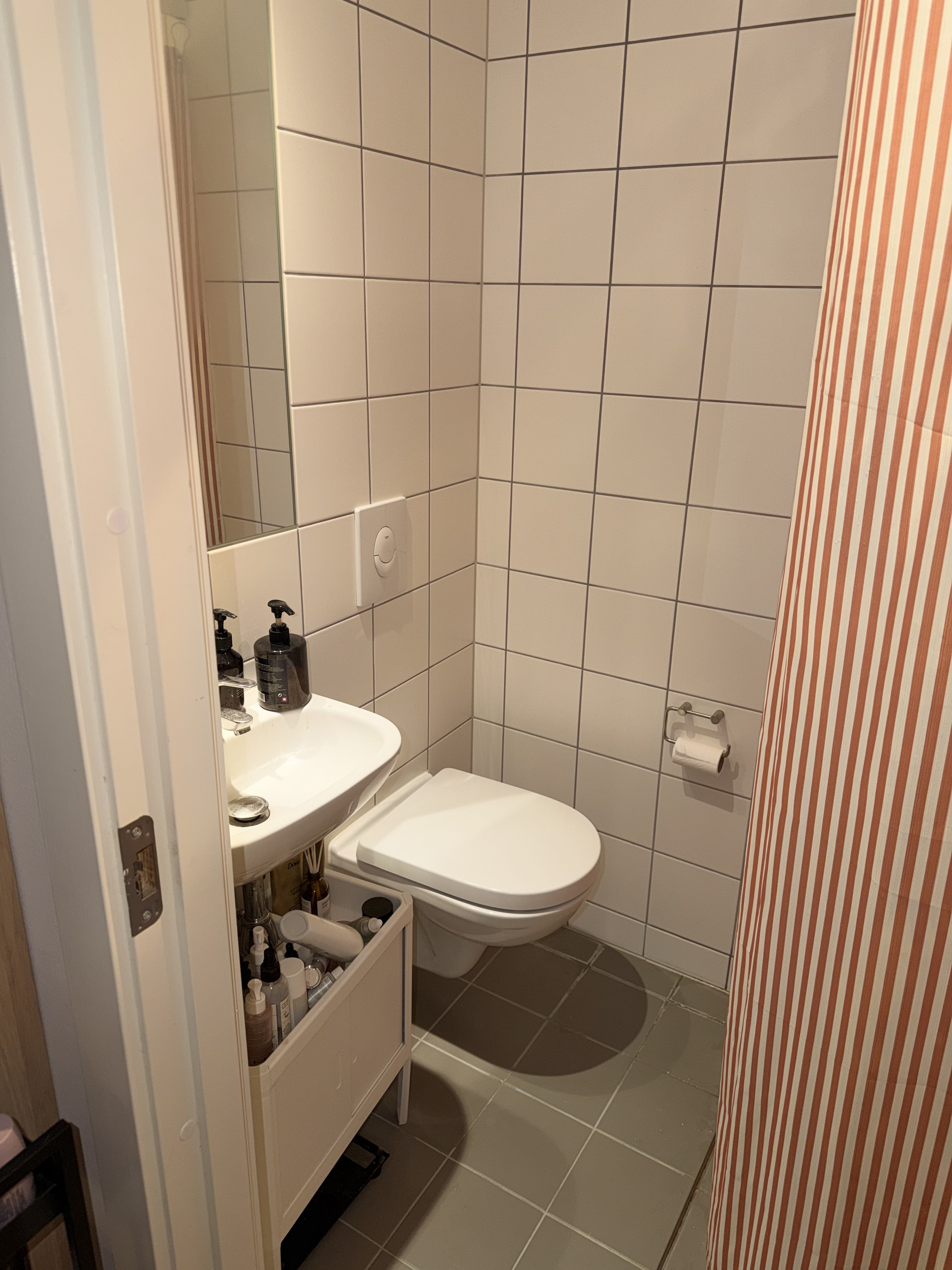 1v lejlighed med eget køkken og badeværelse 