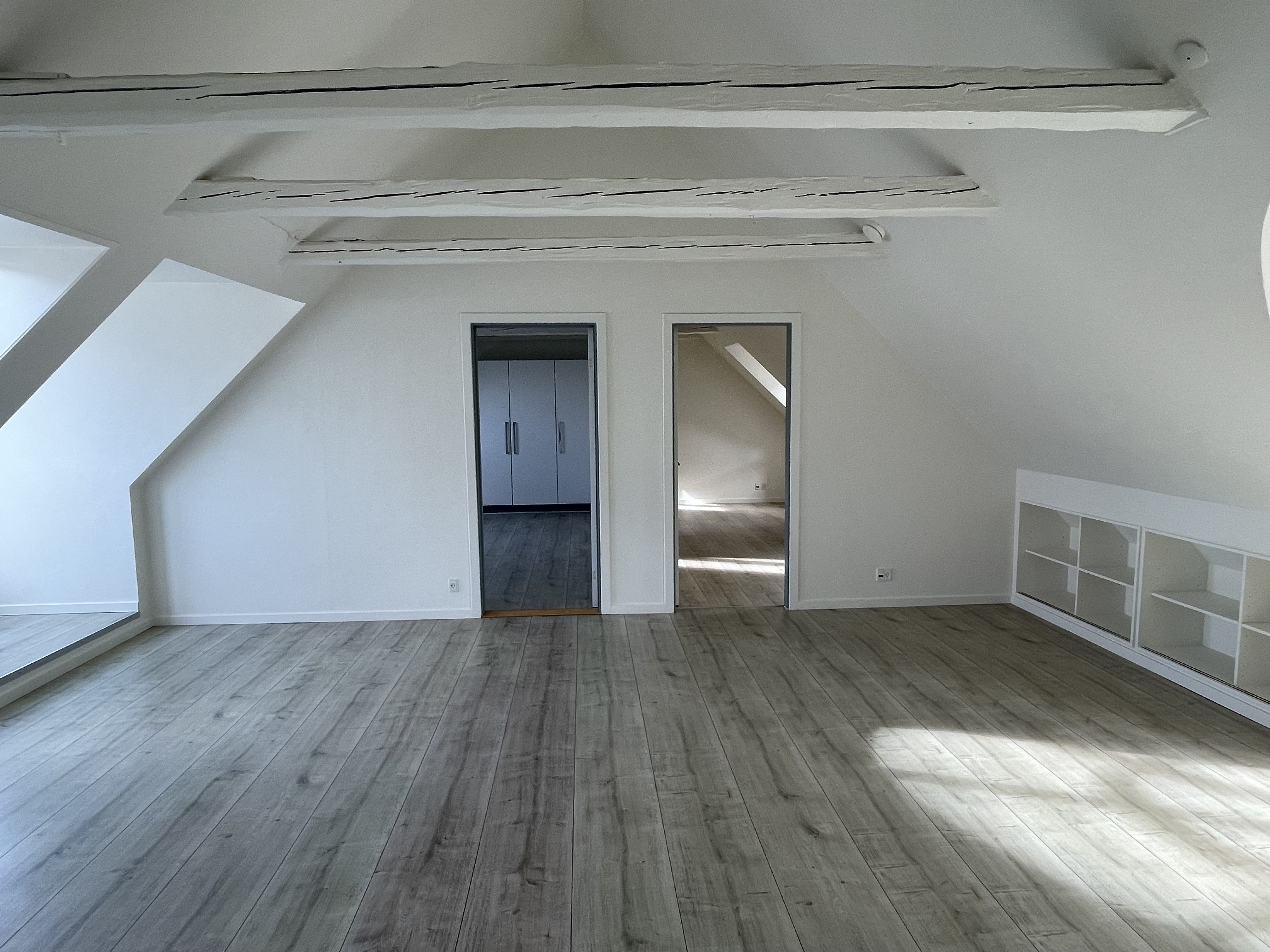 Charmerende penthouselejlighed med terrasse i hjertet af Holstebro