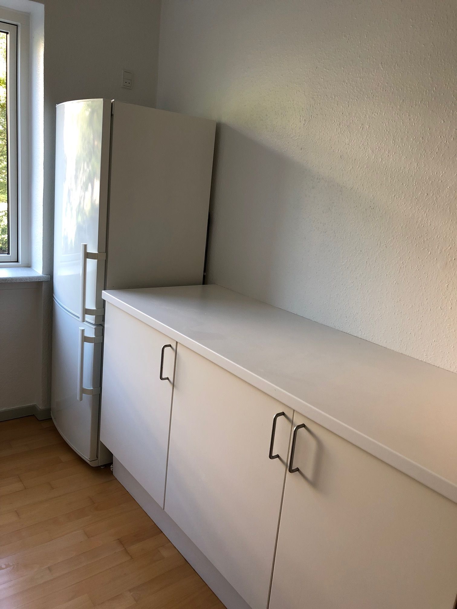 Nordborggade med altan og udsigt til grønt område.