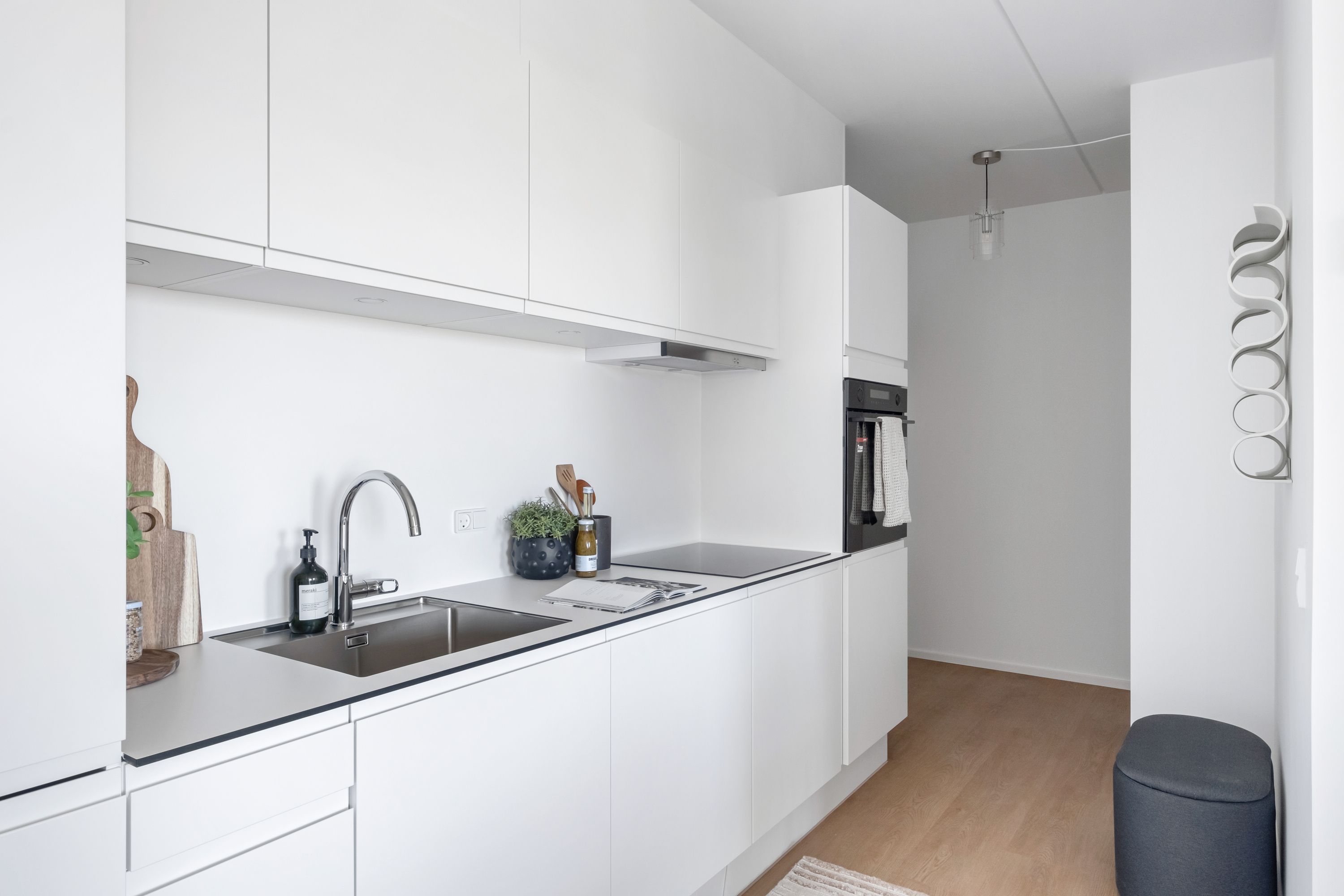 Penthouselejlighed med godt lysindfald
