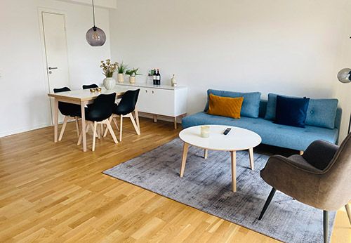Lækker stor 2. værelses lejlighed i Gartnerbyen