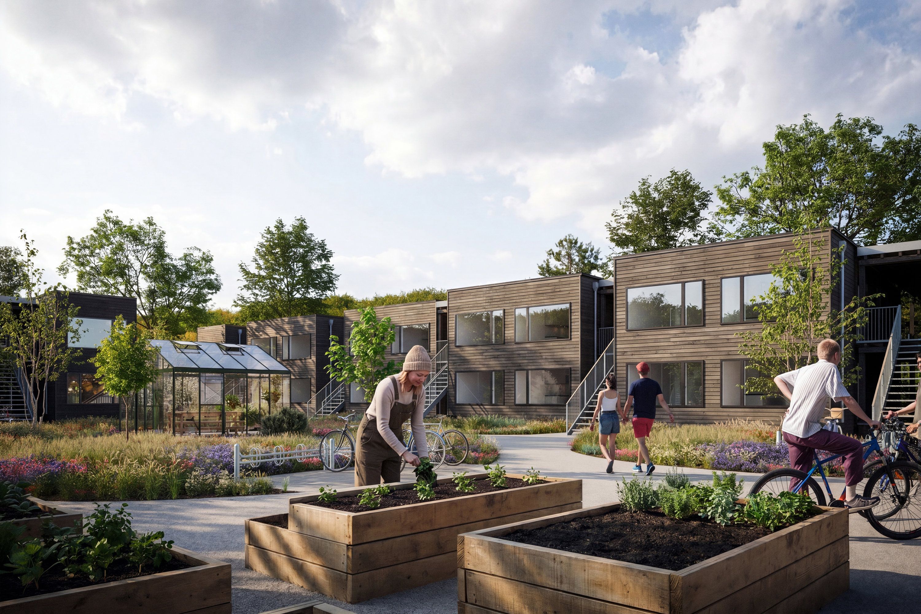 Moderne boliger i hjertet af Kalundborg