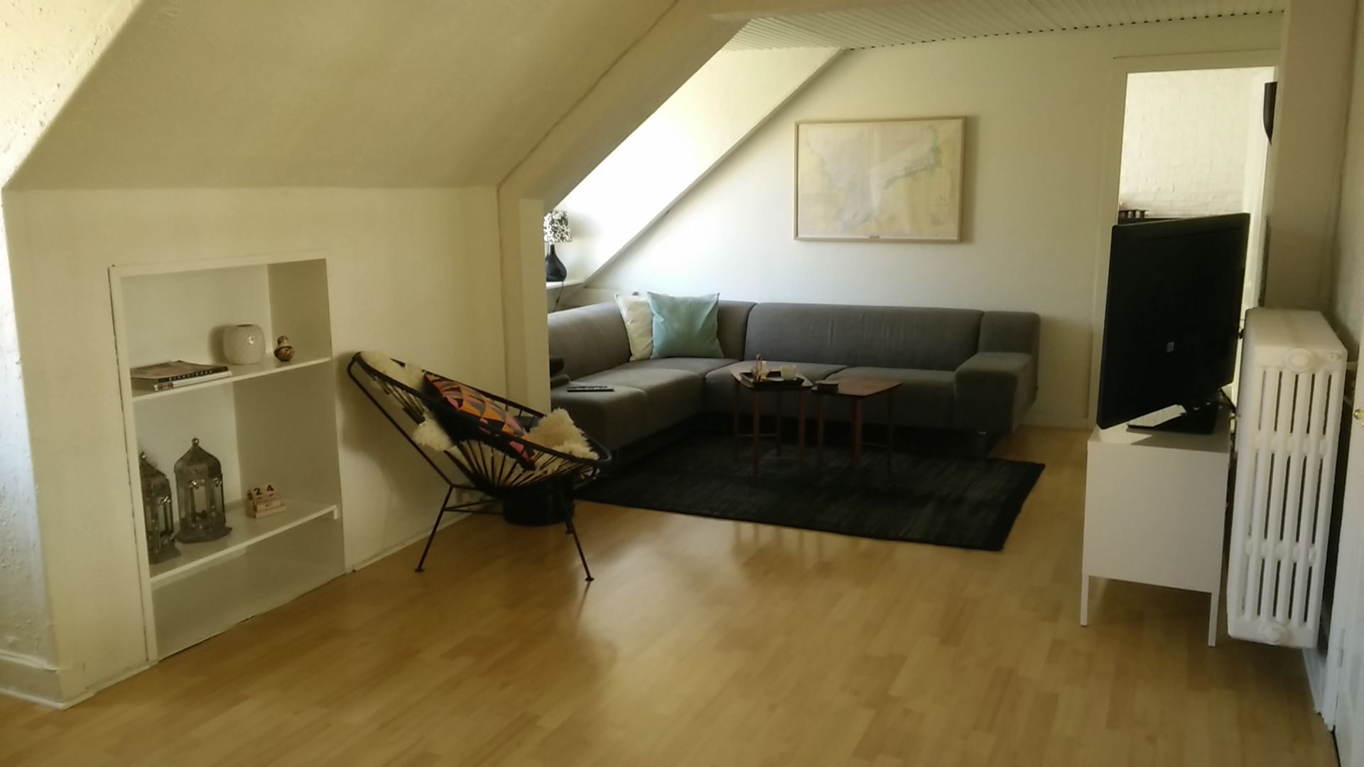 Stor midtbylejlighed