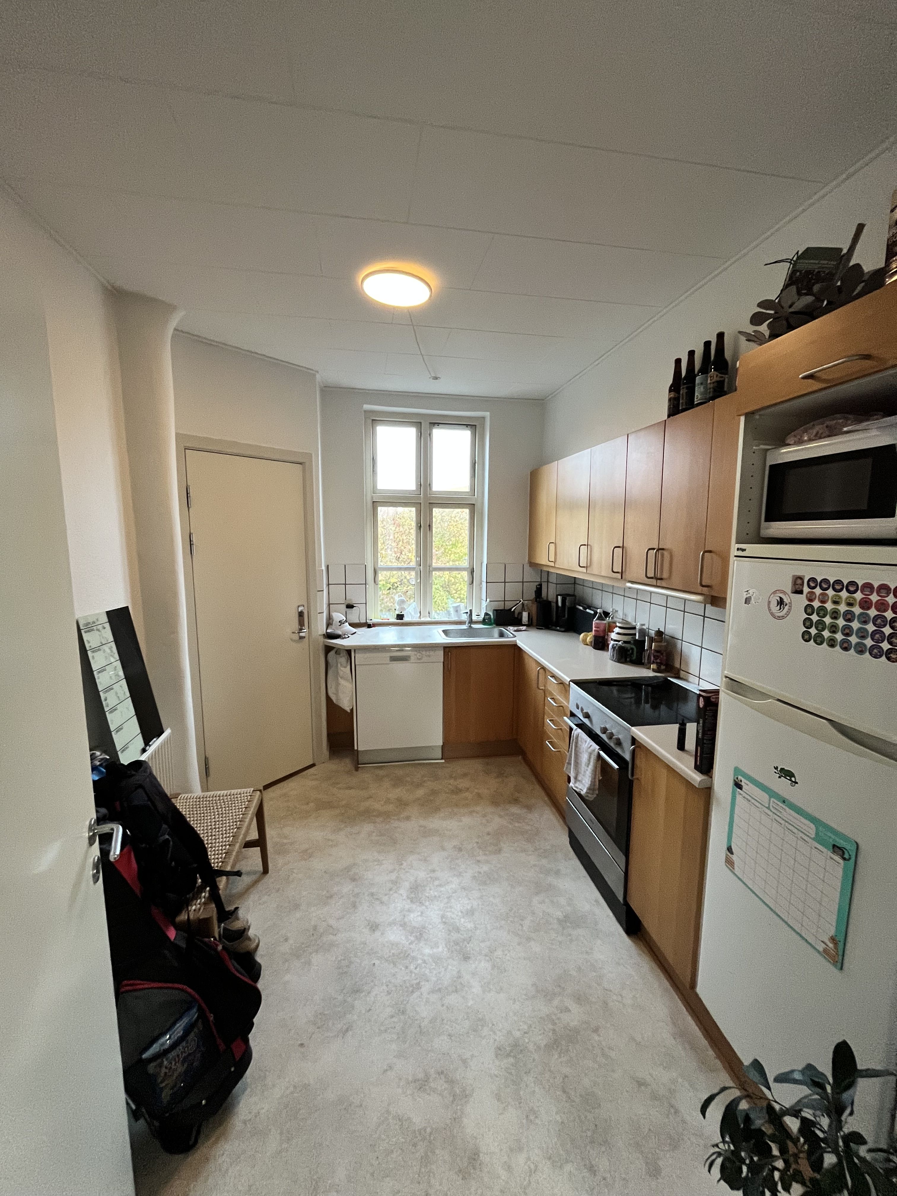 Lys 2-værelses med stor privat terrasse