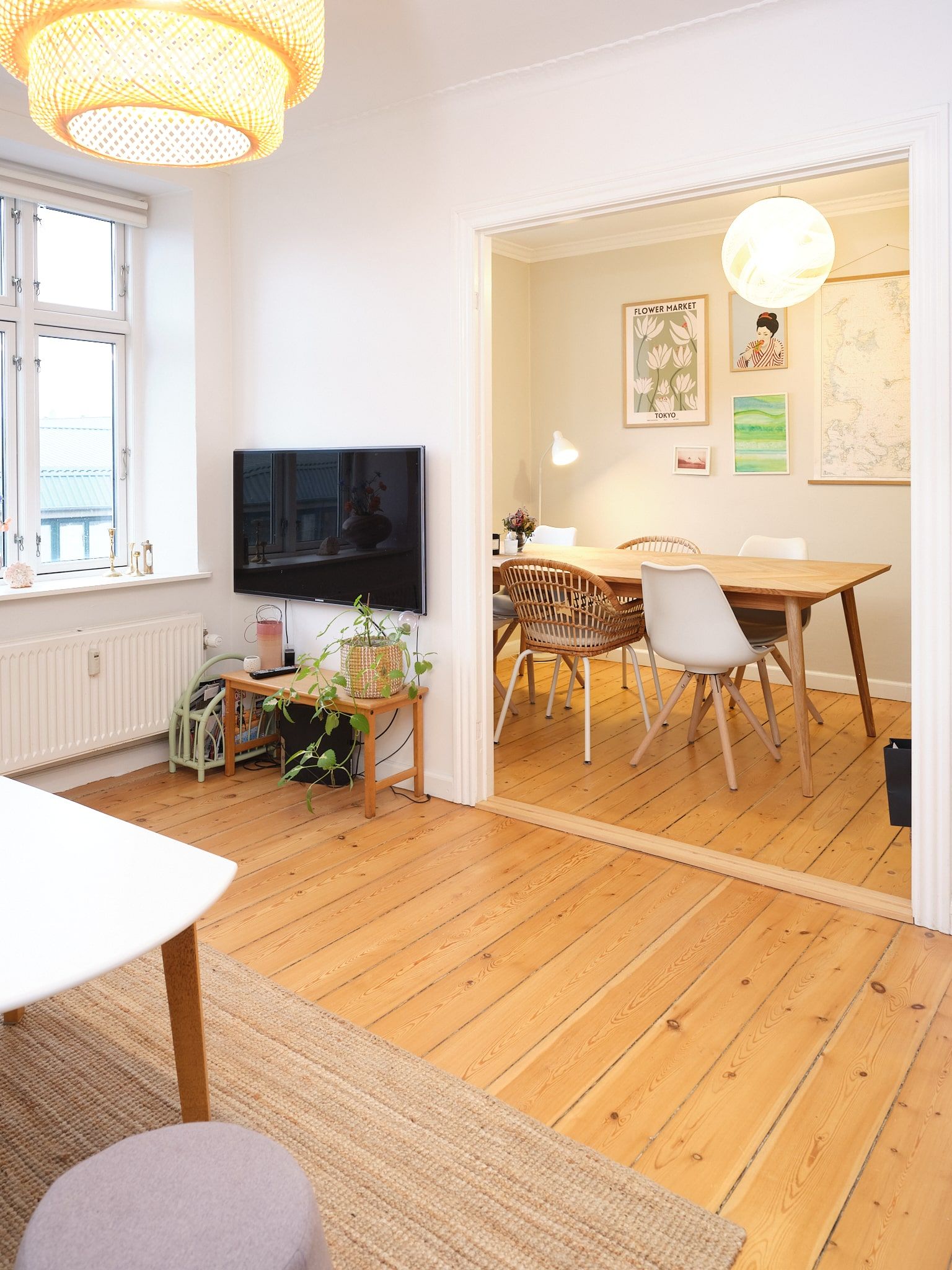 Lys lejlighed med altan | Vesterbro