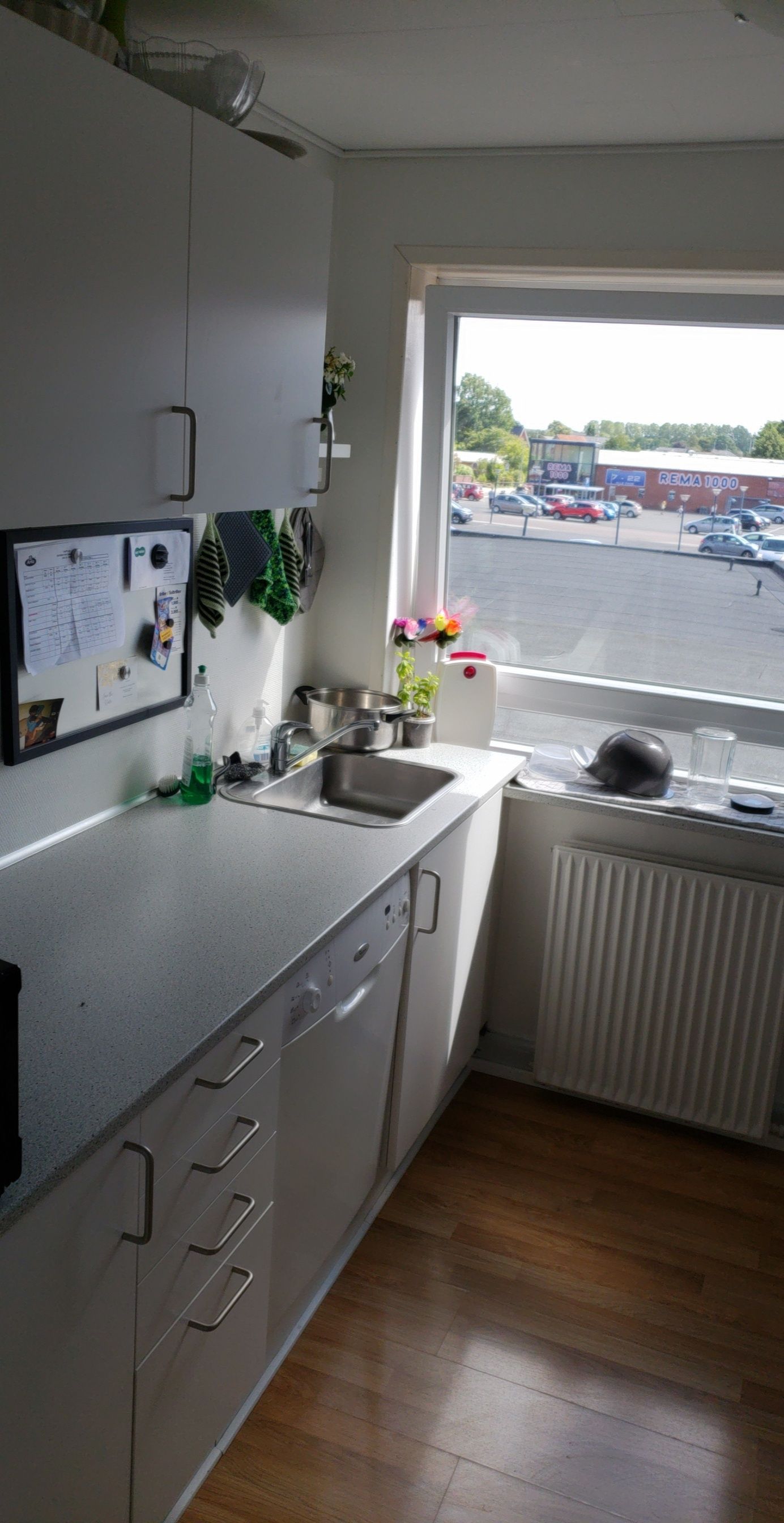 Stor sydvendt tagterrasse