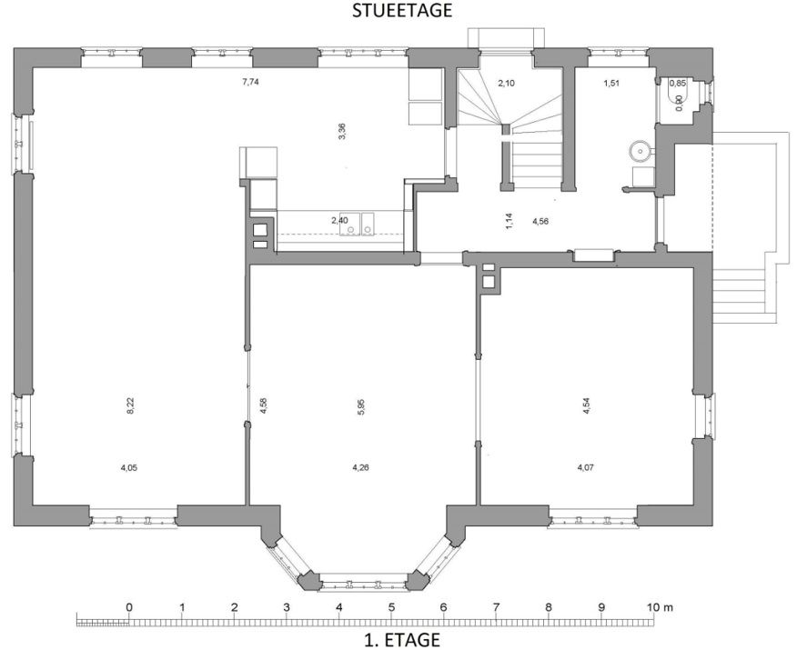 Villa i Ambassadekvarteret