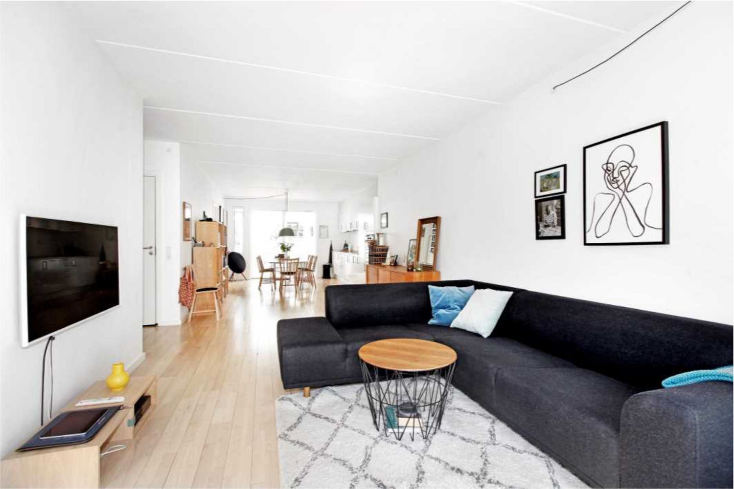 Luksus 3 værelses Lejlighed på 93 m² - God lokation