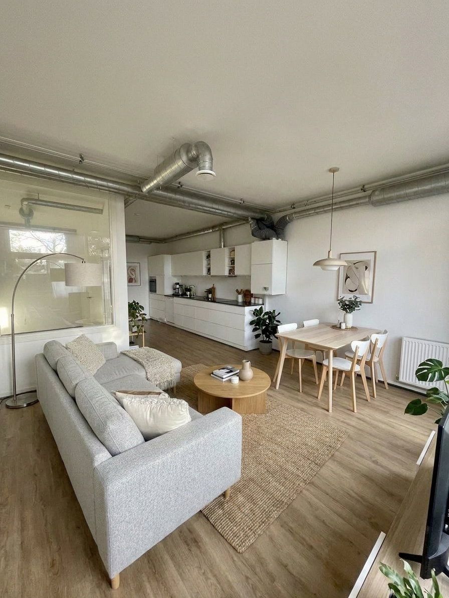 Lys, nyere stuelejlighed i hjertet af Nykøbing F