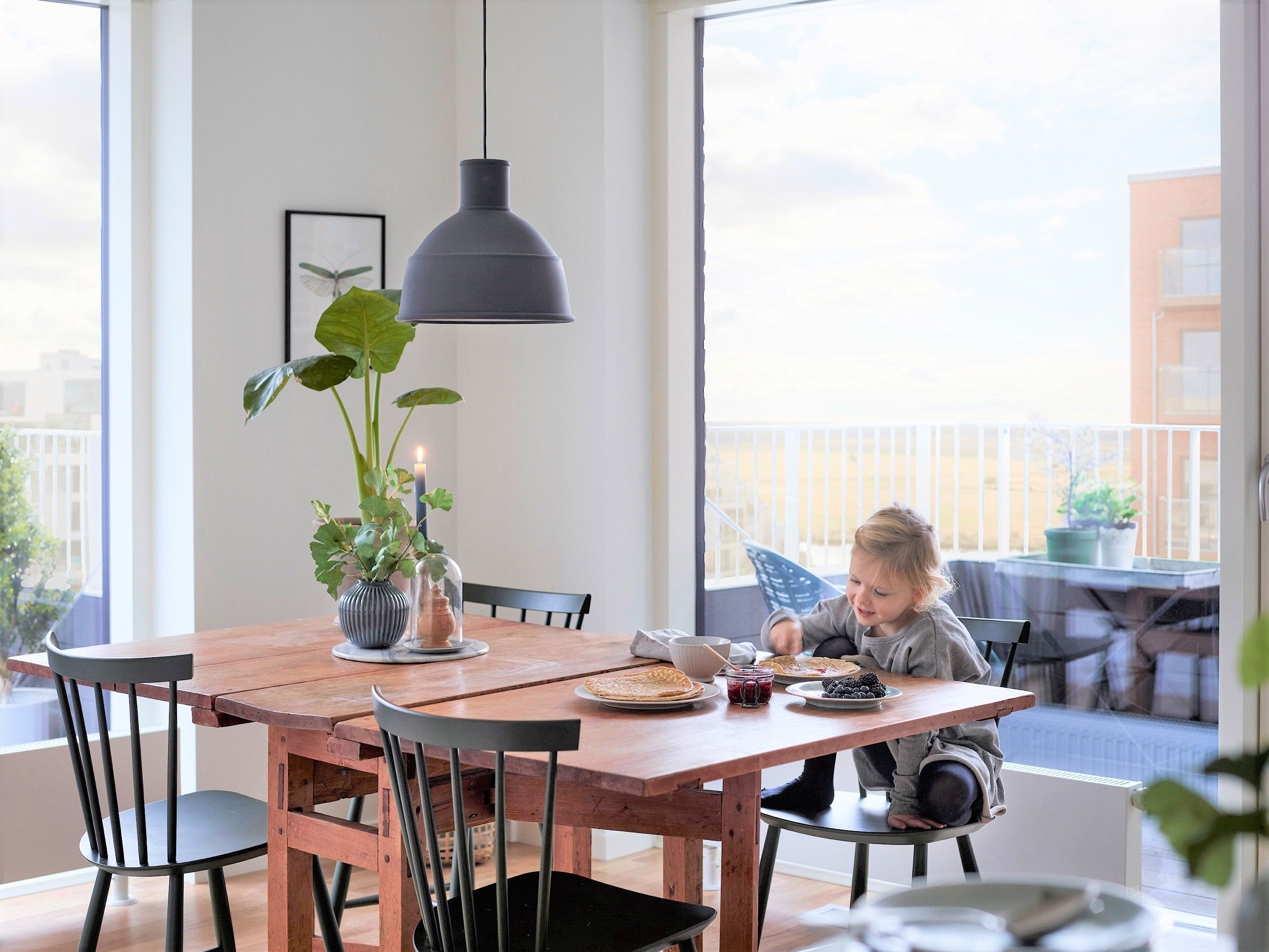 Stor 3-værelses bolig med stor vestvendt altan