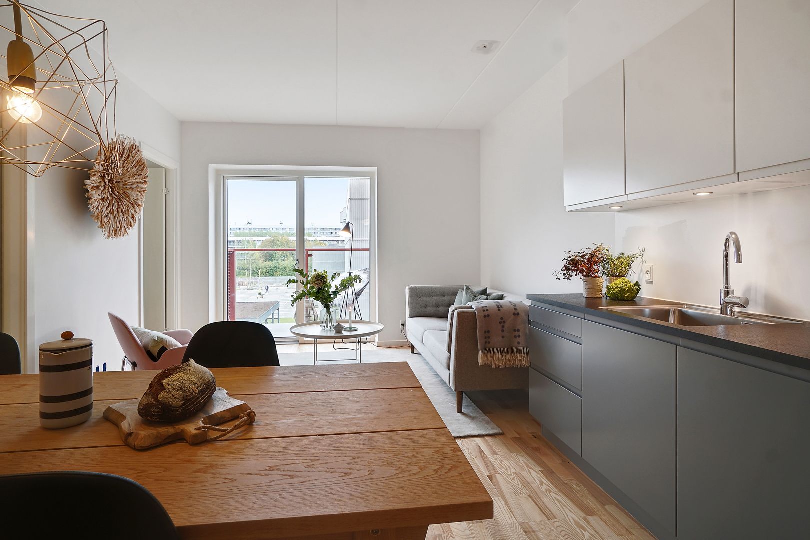 Dejlig 4-værelses lejlighed i Zebra House