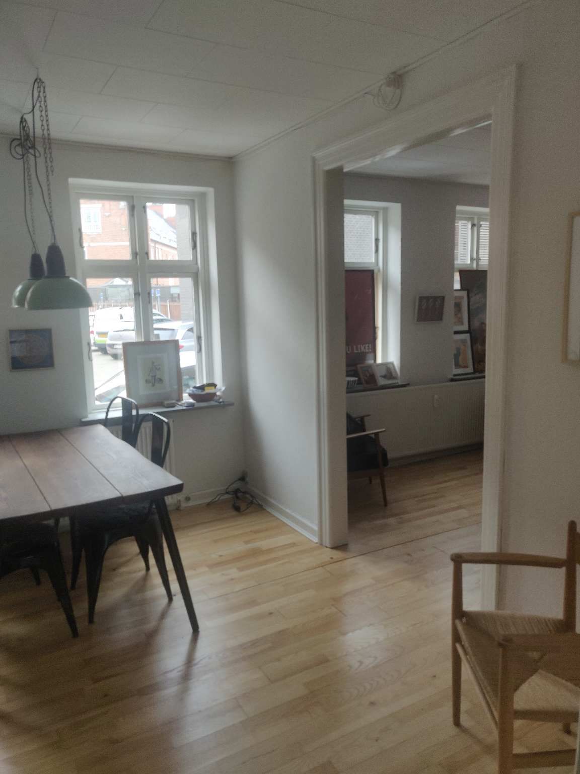 3 værelses lejlighed på 65 m2 i stueplan