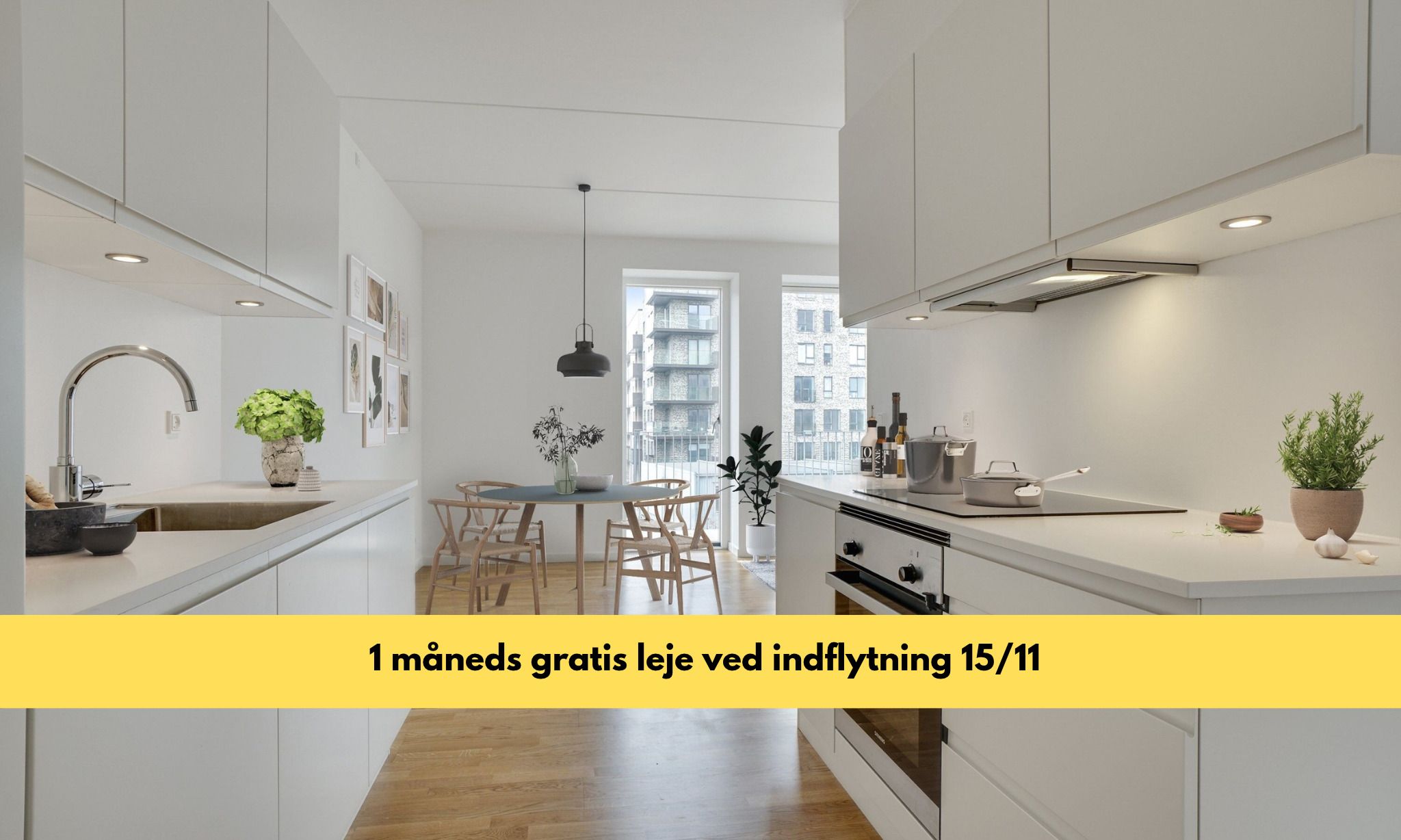 3 værelses lejlighed på Else Alfelts Vej i København S udlejes