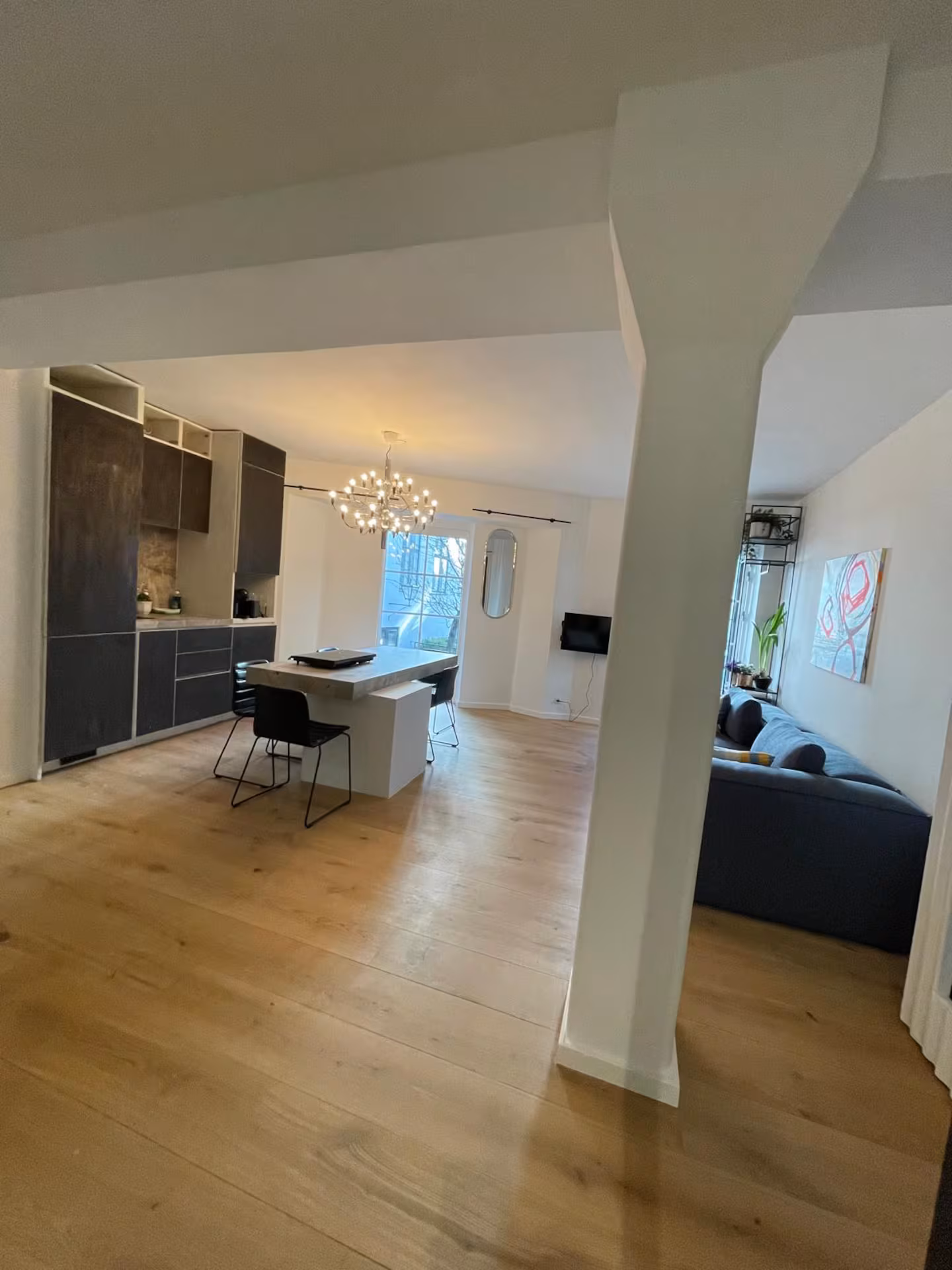 Fully furnished and fully equipped 3 rooms appartment Exclusive in Nyhavn- Depositum 10.000 DKK only