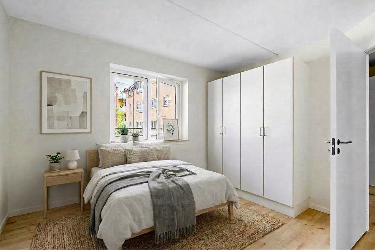 2 værelses renoveret lejlighed på 69 m² i trygge rammer