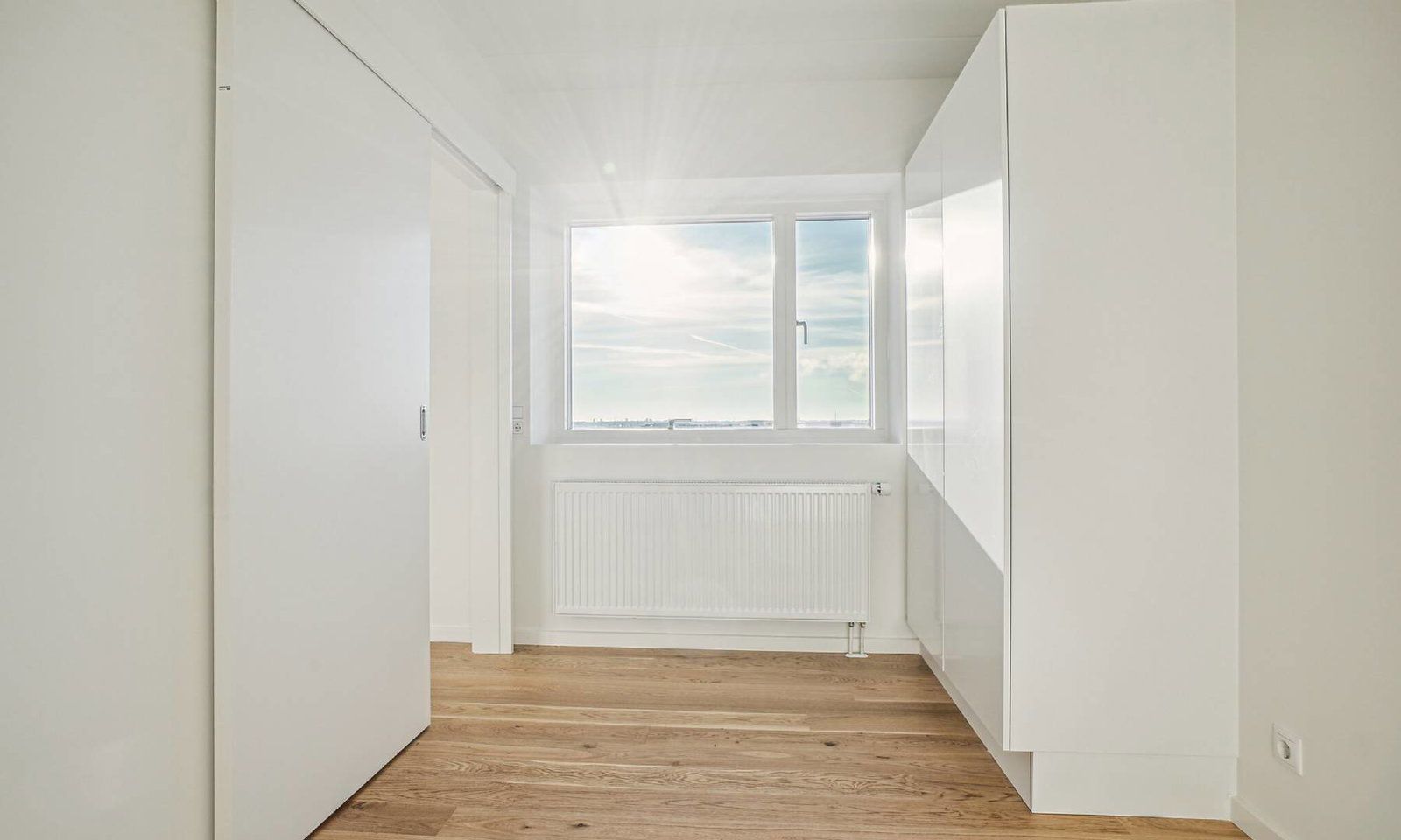 Moderne og lys 2-vær. lejlighed med eksklusiv beliggenhed over Herlev Bycenter
