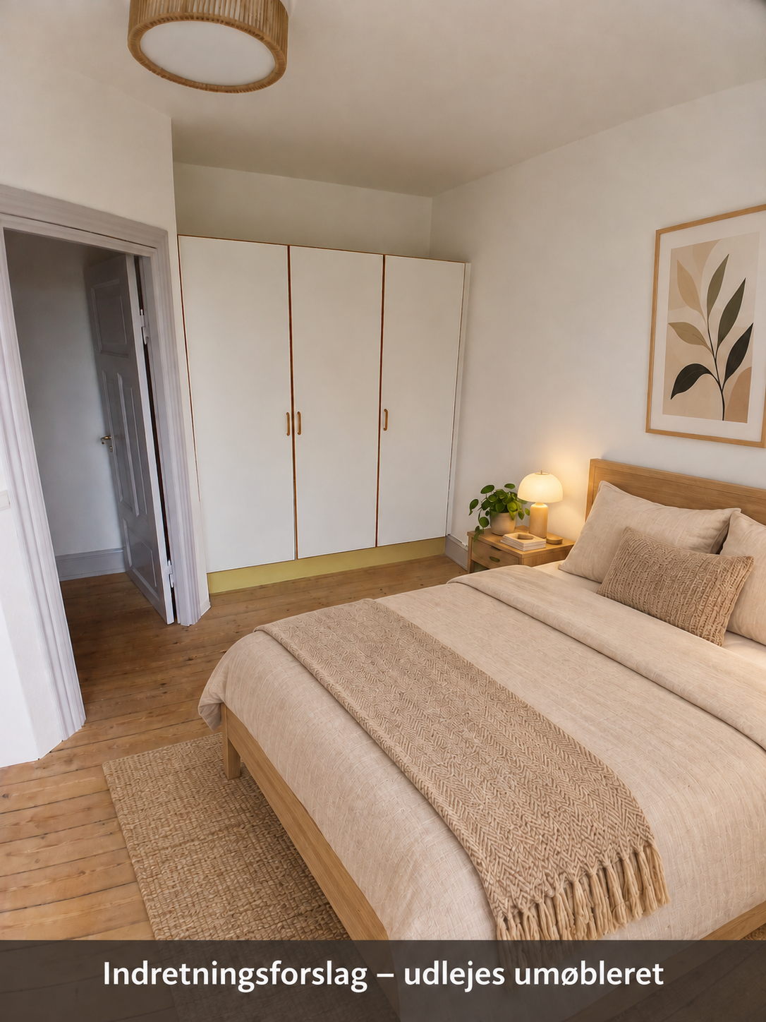 135 m² og fem rum på to etager – Kongebrogade 