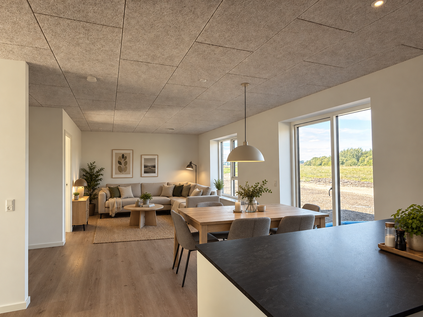 Moderne 3-værelses rækkehus på 87 m² i Naturligheden