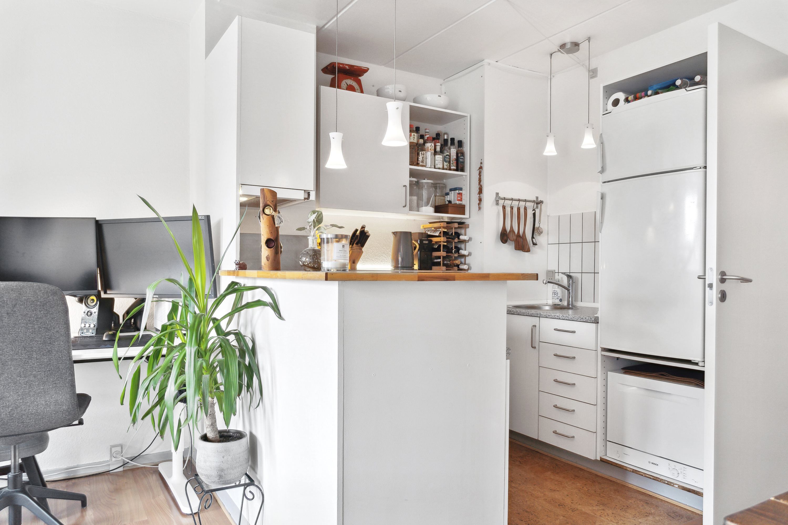 Velbeliggende lejlighed i hjertet af Odense.