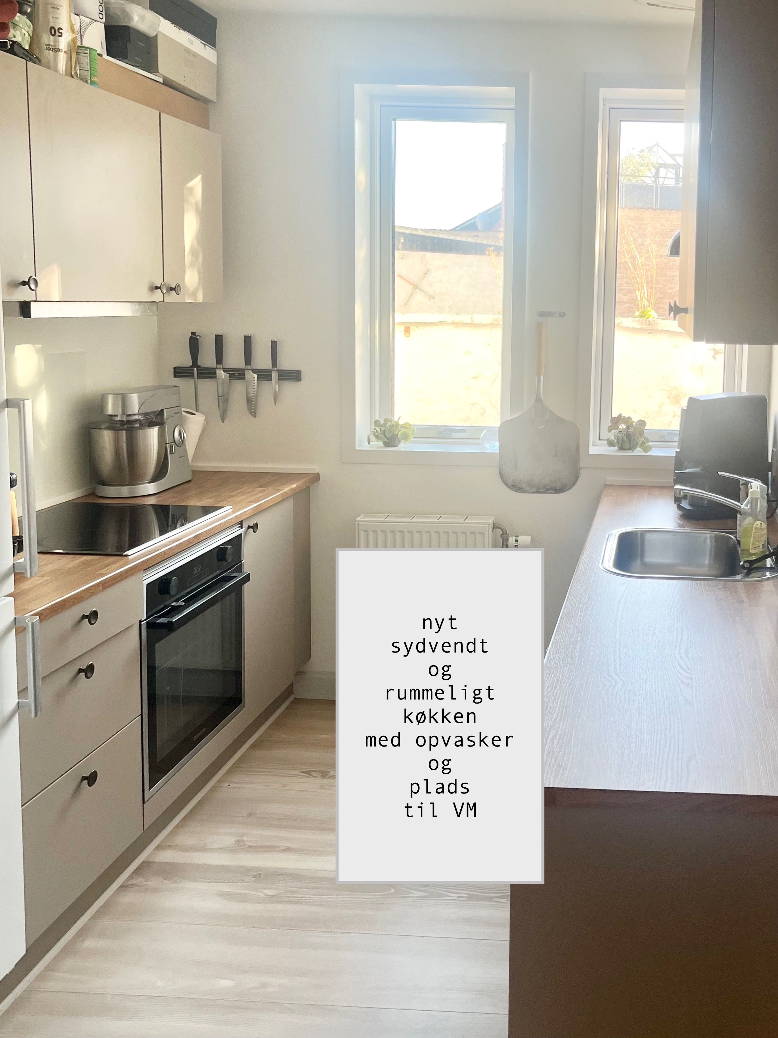 Virkelig fin renoveret bylejlighed