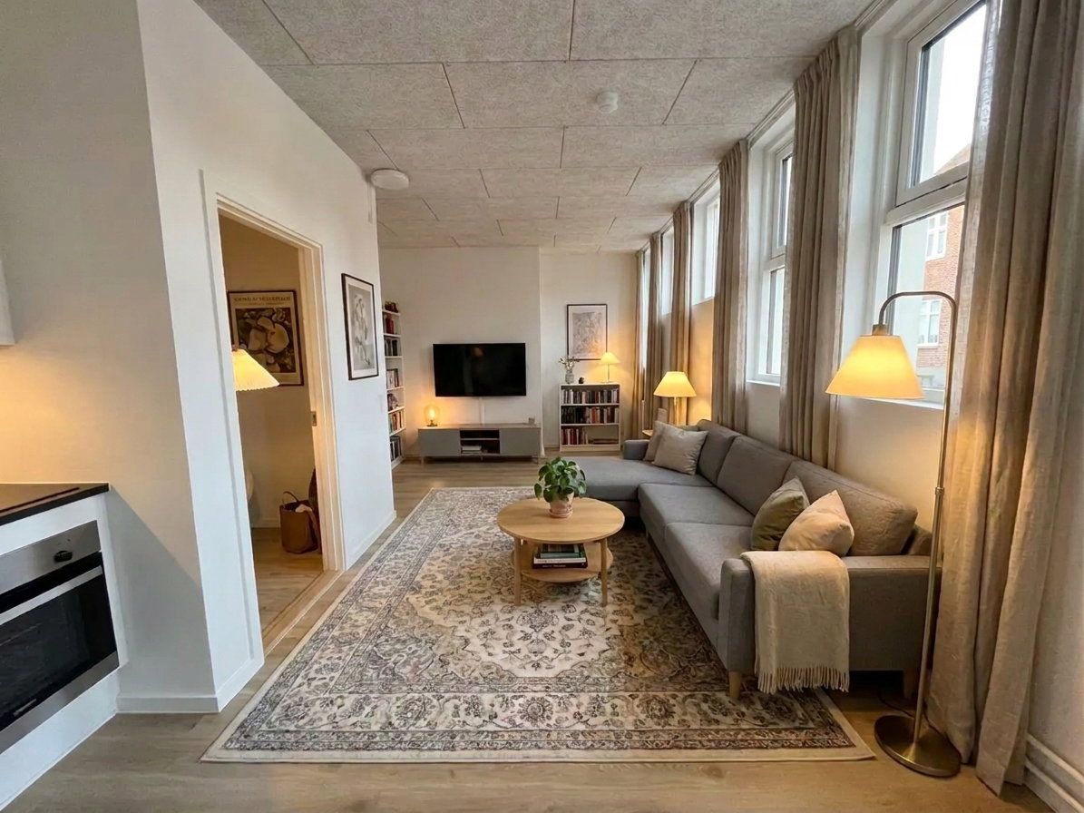 Skøn 2-værelses lejlighed i charmerende ejendom centralt i Gråsten