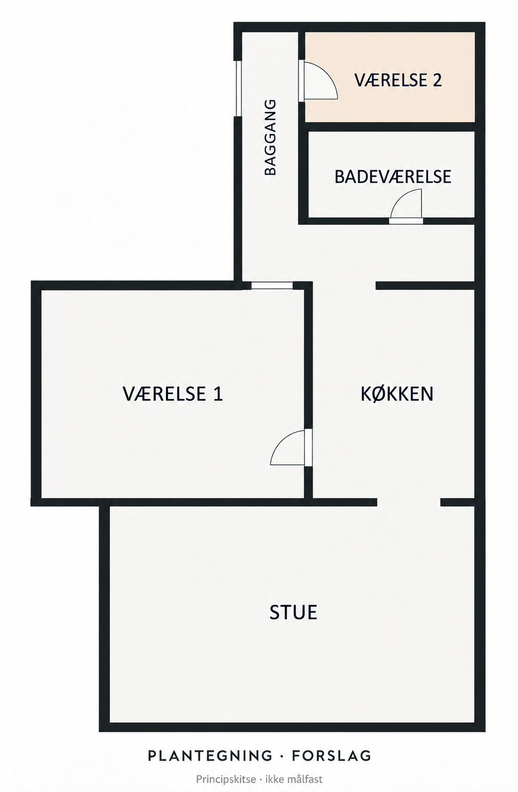 Rækkehus med have