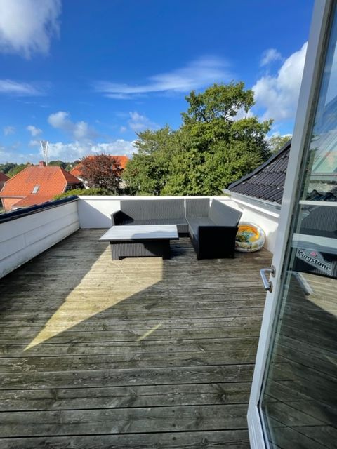 ÅLYKKEGADE - 106 m2 udsigtslejlighed med stor tagterrasse