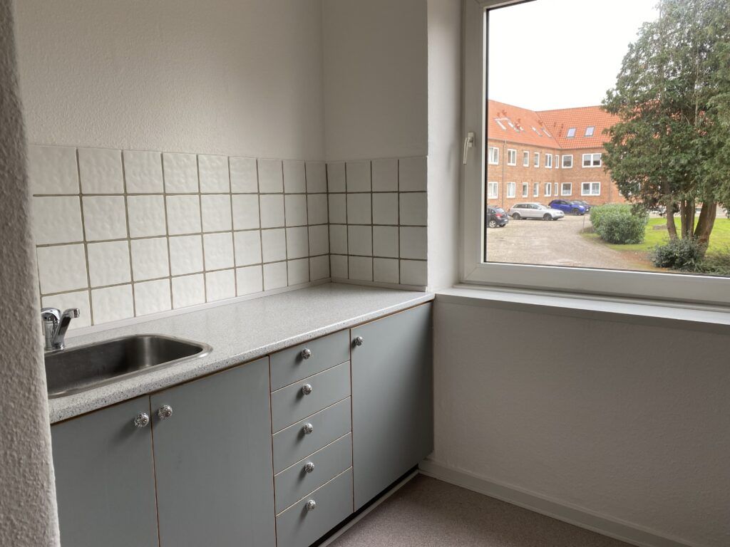 Billig 2 værelses med central beliggenhed