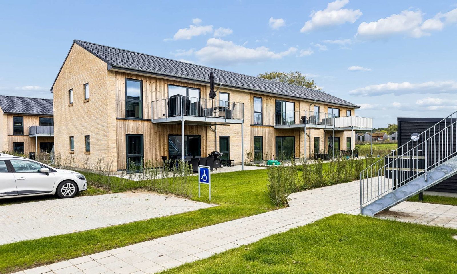 Moderne 3-værelses lejeboliger med stor altan eller dejlig terrasse