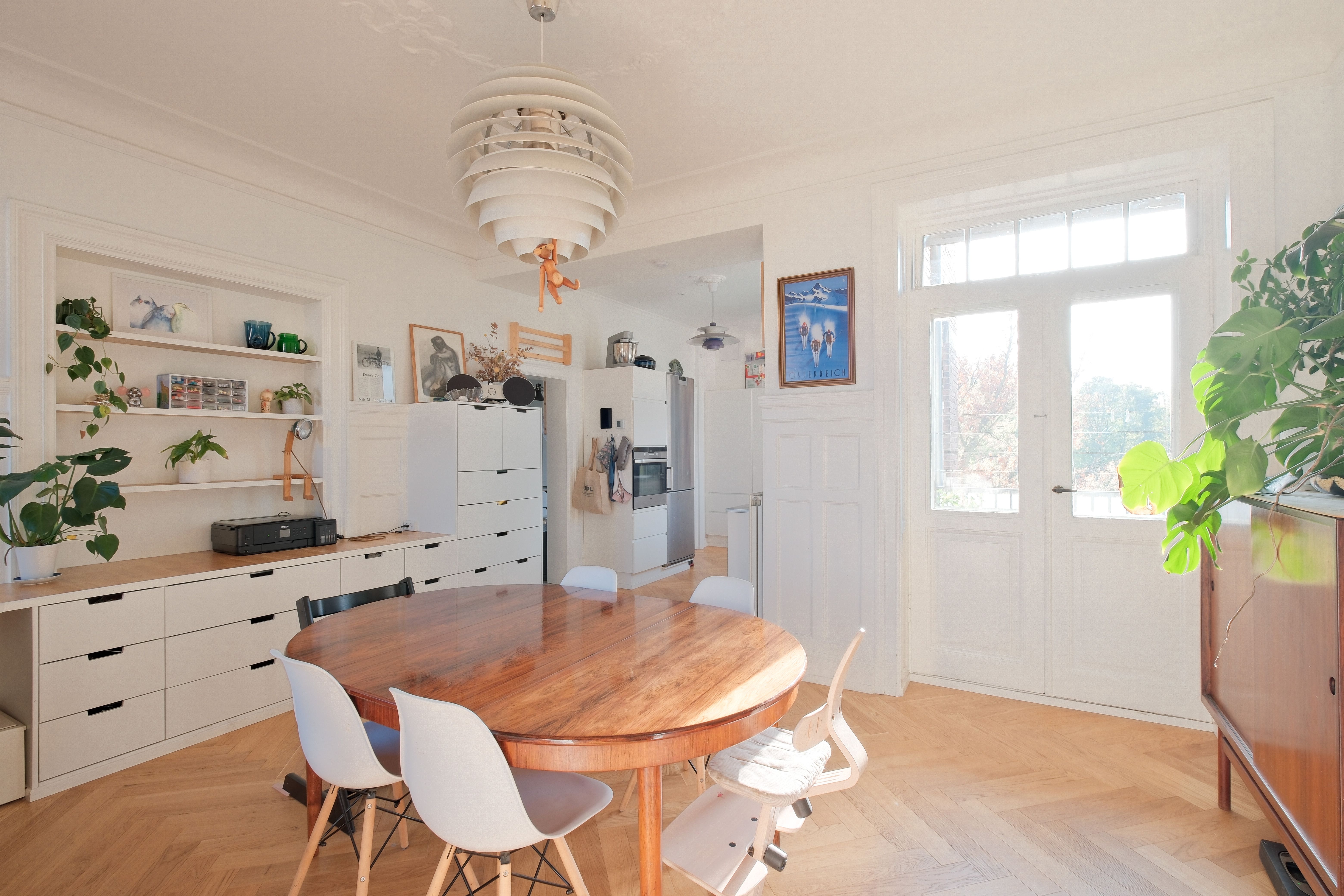 Lejlighed med Frederiksberghave som nabo