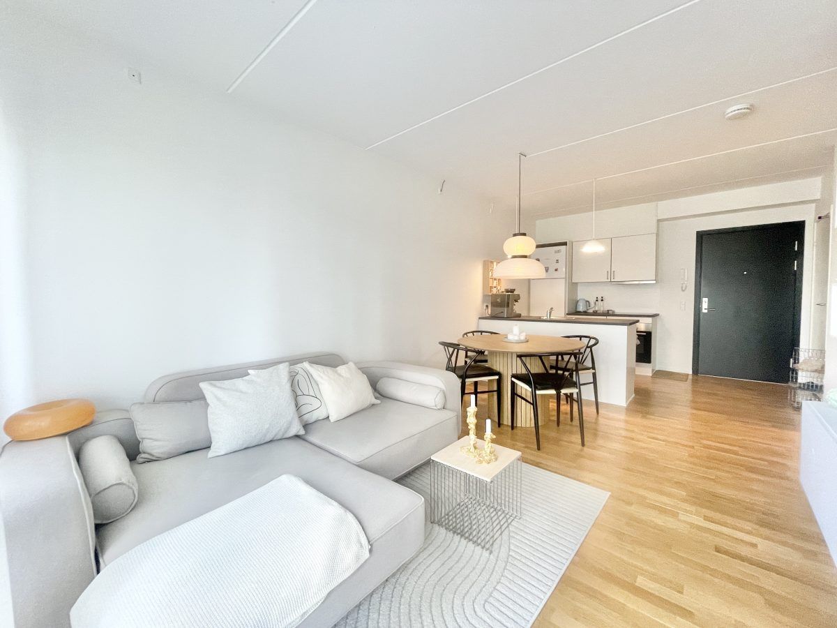 2 værelses lejlighed på Godsbanen i Aalborg udlejes
