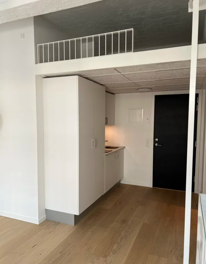 1-værelses studio-lejlighed ved Skjolds Plads!