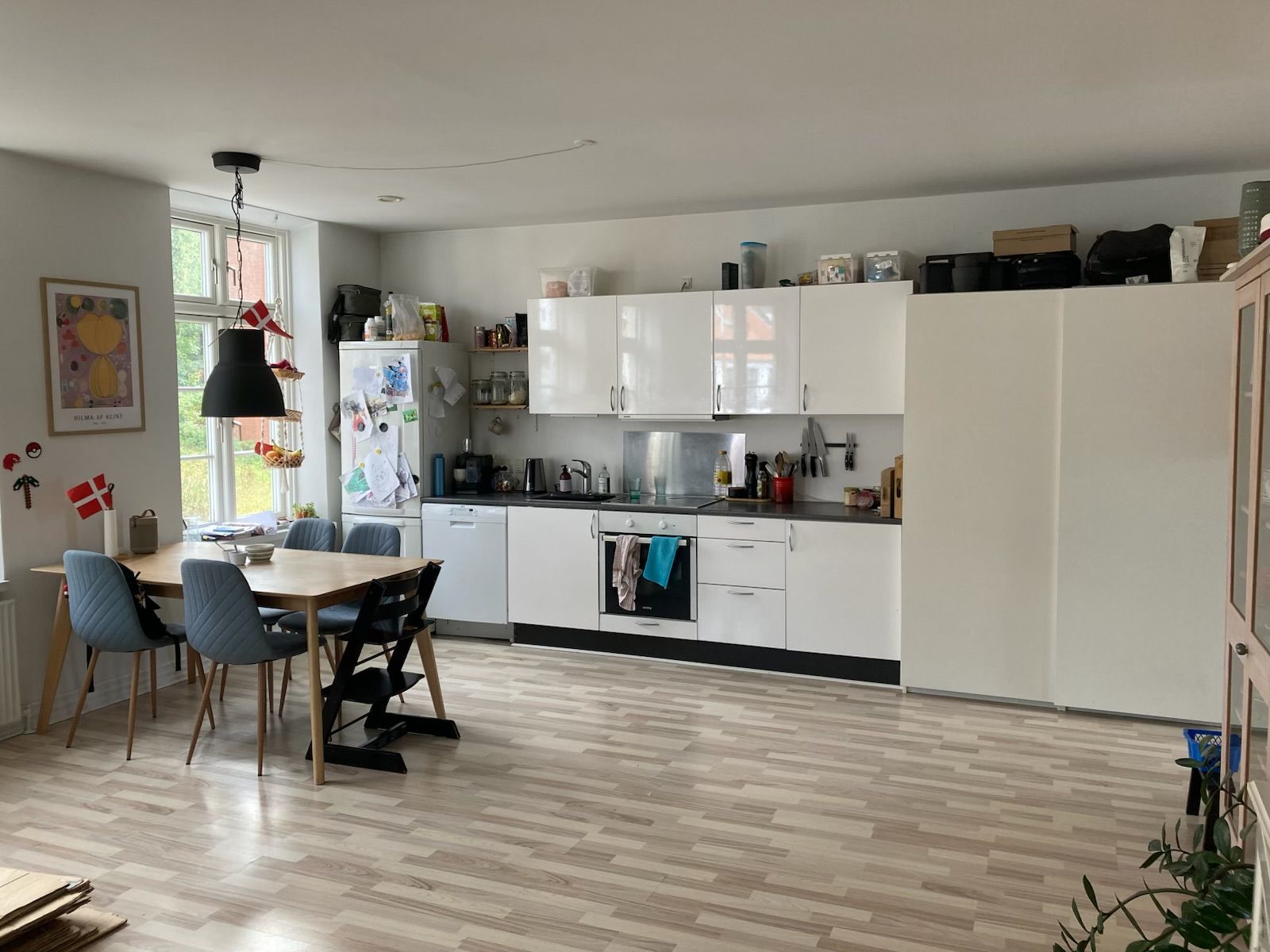 3-værelses lejlighed i centrum.
