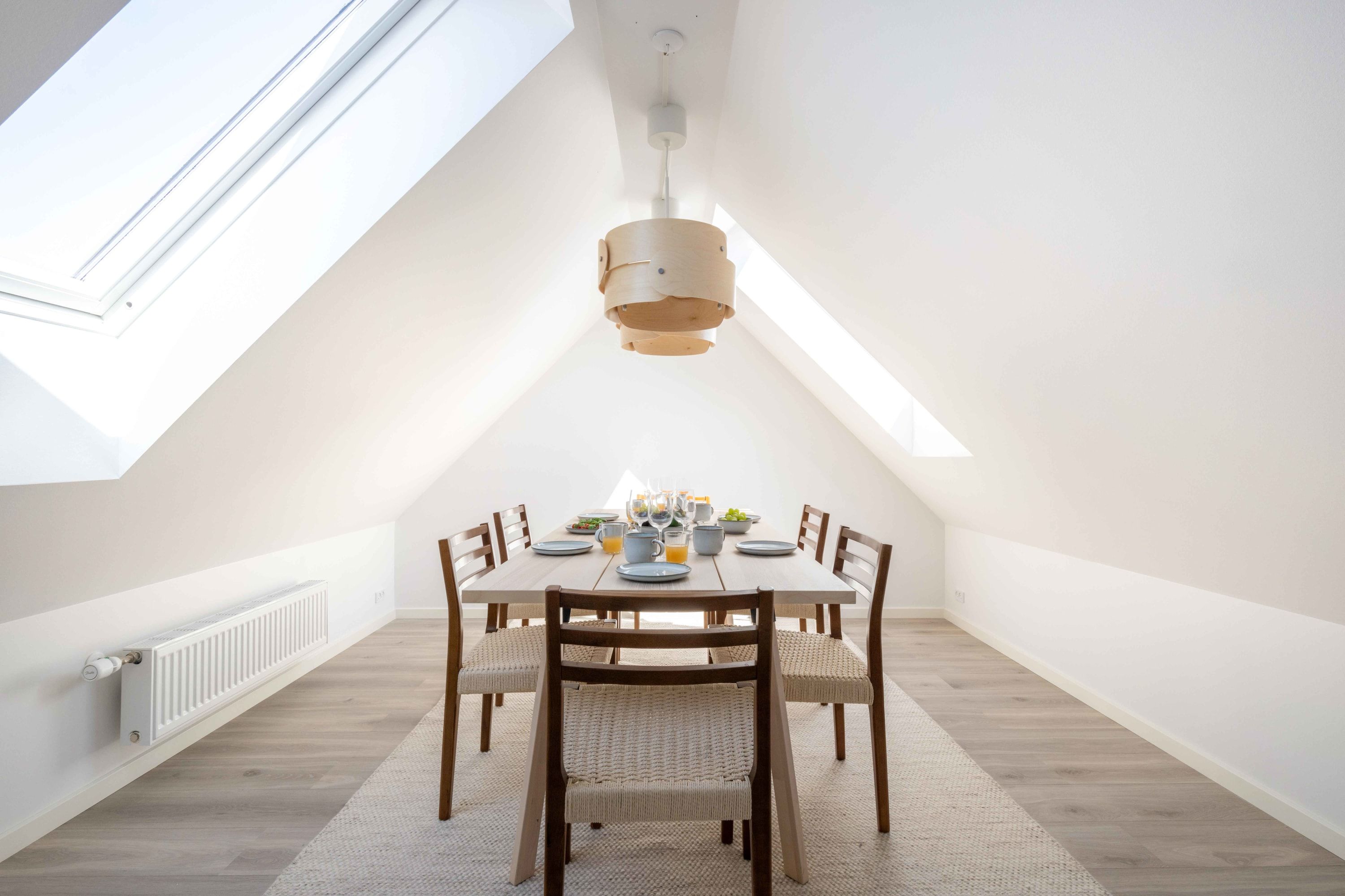 Spacious 83 m² four-bedroom apartment over two levels in Nørrebro, steps from the Metro – all utilities included