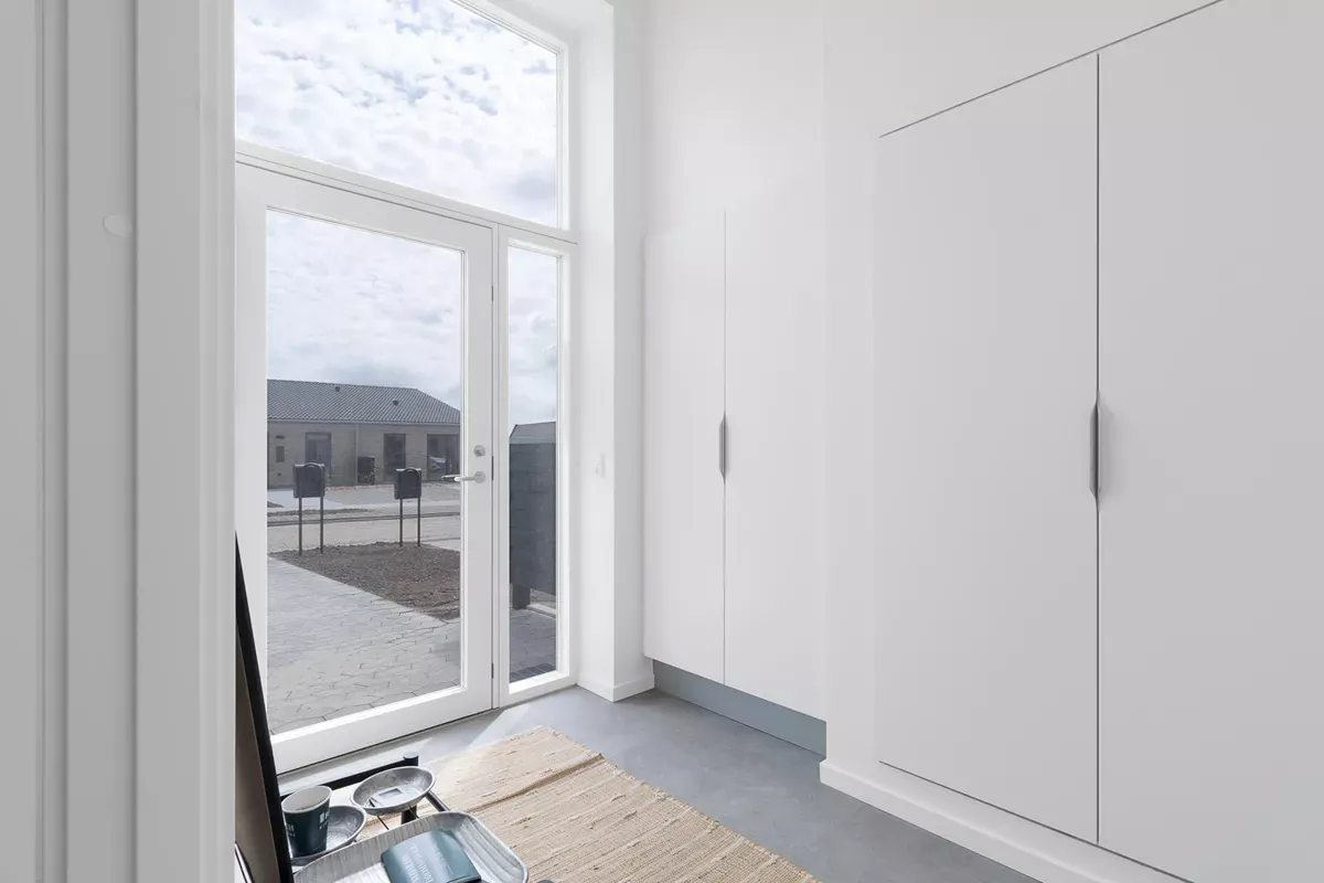 Moderne 4-værelses rækkehus med god plads.